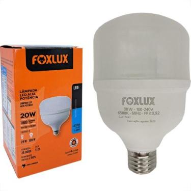 Imagem de Lampada Led Alta Potencia Foxlux 20W. 1.600Lm Bivolt .6500K., Bivolt