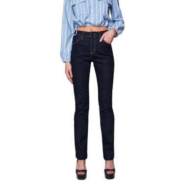 Imagem de Calça Jeans Feminina Lado Avesso Jeans Straight - L1240-Feminino