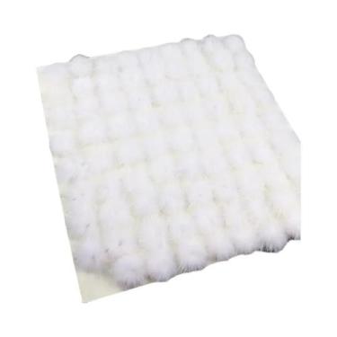 Imagem de Bolas De Pompom De Pele De Mink 25mm 30mm 40mm Para Costurar Em Chavei