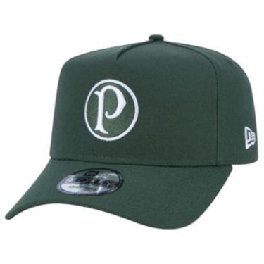 Imagem de Boné New Era 940 A Frame Soccer Palmeiras Brasil Verde-Masculino