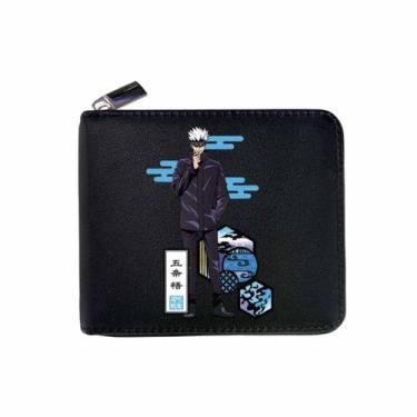 Imagem de Carteira Jujutsus Kaisens Anime Characters Slim BiFold PU - Yiweisai