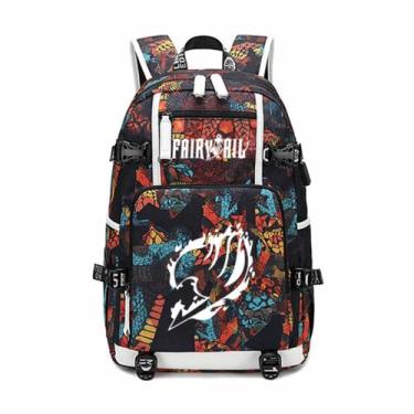 Imagem de Mochila Fairys Tails Etherious Natsus Dragneels para crianças - yiweis