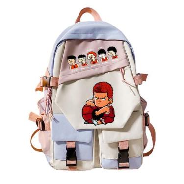 Imagem de Mochila escolar Anime Slam Dunks Sakura para crianças - yiweisai