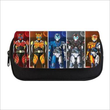Imagem de Bolsa de lápis Kamens Riders Anime Big Capacity à prova d'água - yiwei