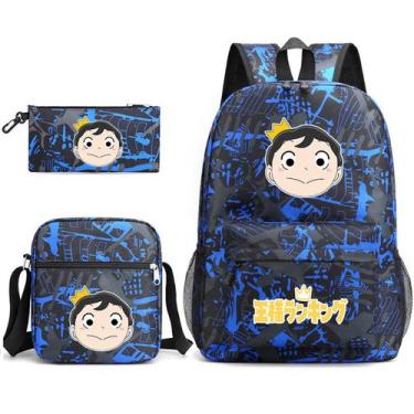 Imagem de Conjunto de mochilas Rankings of Kingss Anime School, 3 unidades/conju