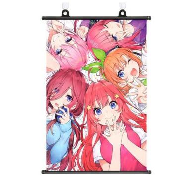 Imagem de Pôster de decoração de parede Quintessentials Quintuplets Nakanos - yi