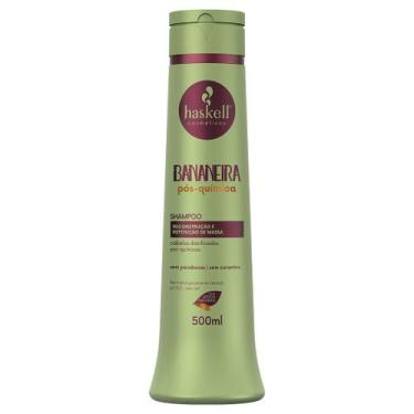 Imagem de Shampoo Bananeira Pós Química Cabelos Danificados Haskell 500ml