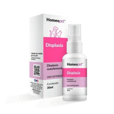 Imagem de Displasia Homeopatia 30ml Cães Gatos - Homeopet