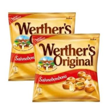 Imagem de Kit 2 Bala De Leite Werthers 120Gr