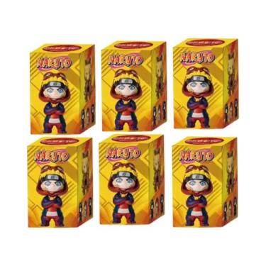 Imagem de Figuras De Ação Naruto Em Caixa Surpresa, Série De Pijamas Sasuke Kaka