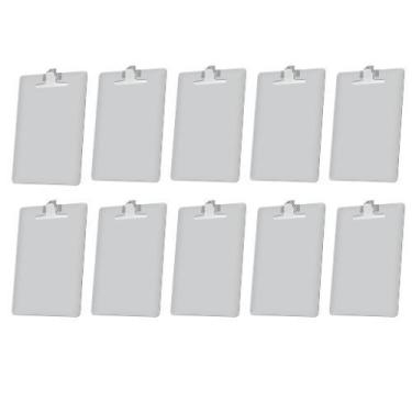 Imagem de Kit 10 Prancheta Aluminio Oficio Acrimet 123