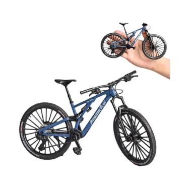 Imagem de Modelo De Bicicleta De Montanha Em Liga Metálica Escala 1:6 Com Engren