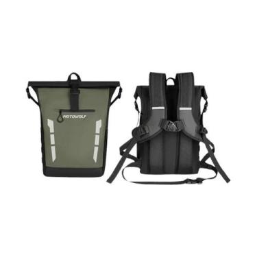 Imagem de Mochila Impermeável Para Motocicleta 20L Grande Capacidade Casual Refl