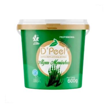 Imagem de Cera Depilatória Dpell 600g Profissional Algas Marinhas - D'peel, 600g