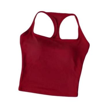 Imagem de Top De Pilates Feminino Com Efeito Push-Up, Respirável, Para Fitness, 