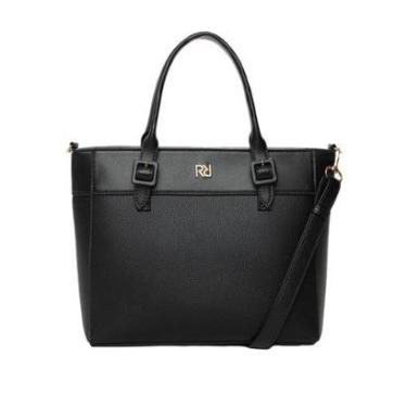 Imagem de Bolsa Feminina Rafitthy Tote Napa Alça Extra Preta-Feminino