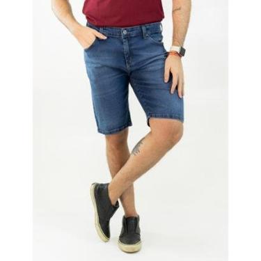 Imagem de Bermuda Jeans Masculina Slim Tradicional Elastano Anticorpus-Masculino
