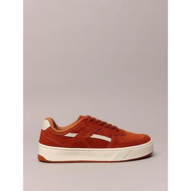 Imagem de Tênis Calvin Klein Jeans  Palito Camurça Layers Ferrugem-Feminino