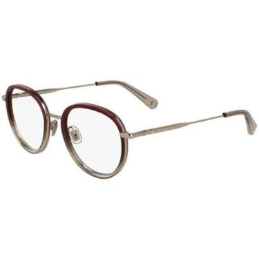 Imagem de Armação de Óculos Longchamp LO2168 772 - Vermelho Degradê 48-Feminino