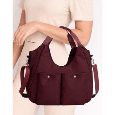 Imagem de Bolsa Feminina Grande Espaçosa Faculdade Trabalho Passeio-Feminino