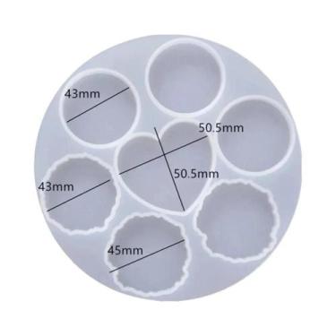 Imagem de Suporte De Telefone Móvel Irregular DIY, Molde De Silicone Para Resina