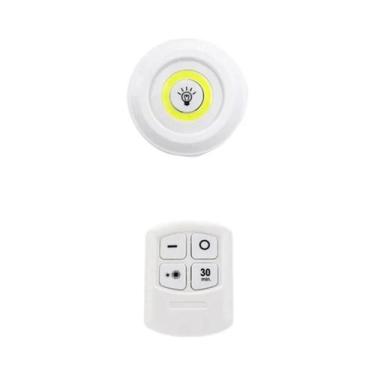 Imagem de Luz LED COB Sem Fio Para Debaixo Do Armário Com Adesivo, Lâmpada De Pa