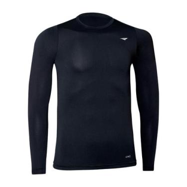 Imagem de Camiseta Térmica Manga Longa Skin Masculina Penalty Original, Preto, M