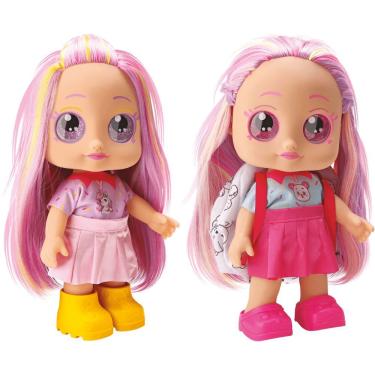 Imagem de Boneca Diver Surprise Vai à Escola com Acessórios Escolares para Estimular Criatividade...