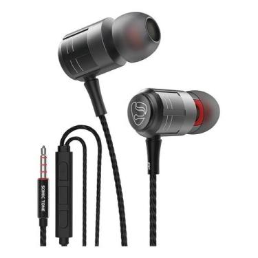 Imagem de Fone de ouvido in-ear gamer Somic Tone E72 preto - Congratulations Sto