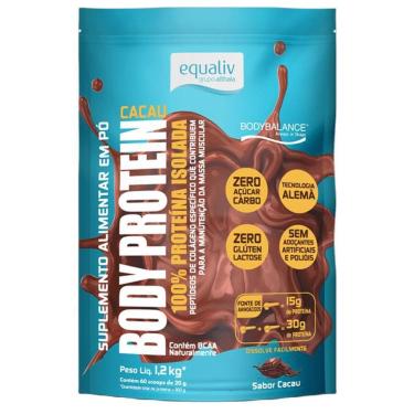 Imagem de Body Protein Isolado Cacau 1.2Kg - Equaliv-Unissex