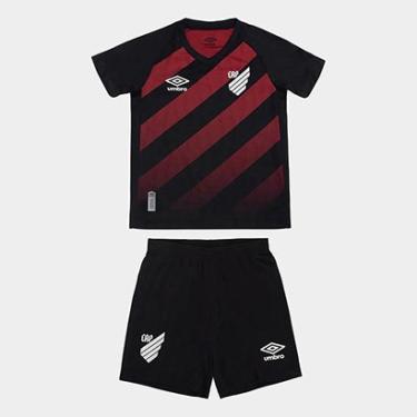 Imagem de Kit Infantil Athletico Paranaense I 26/27 Umbro-Unissex
