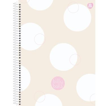 Imagem de Caderno Universitário Espiral Capa Dura Billy Balls Estampa 4 com 10 Matérias e 160 Folhas 200X275MM