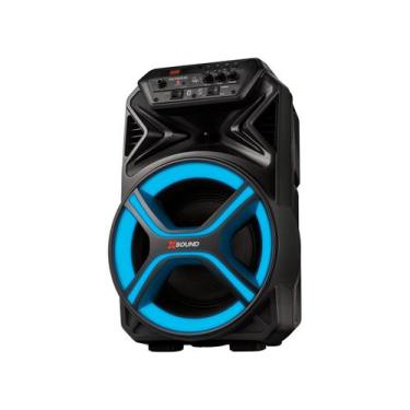 Imagem de Caixa de Som Amplificada Mondial Bluetooth 5.3 com LED 400W RMS Preto 