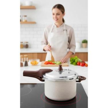 Imagem de Panela Pressão Cerâmica Vanilla 4.2L Indução Rápida - Congratulations 