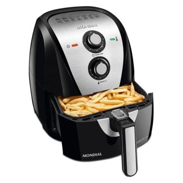Imagem de Fritadeira Elétrica 127v Air Fryer Sem Oléo 5,5 Litros 1900w Assa Cozinha Frita 60Hz Mo...