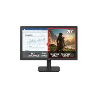 Imagem de Monitor LG 20 Full HD 75Hz HDMI VGA TN 20U401A-B.AWZM