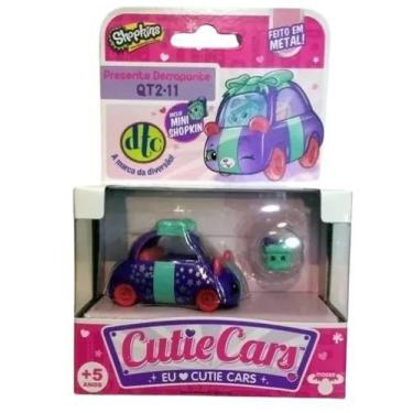 Imagem de Carrinho Mini Figura Shopkins Cutie Cars Blister Unitário - DTC, Prese