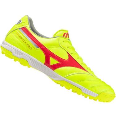 Imagem de Chuteira Society Mizuno Morelia Elite As Ii Pro, Amarelo, 39