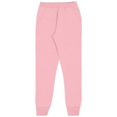 Imagem de Calça Moletom Infantil Menina Pulla Bulla Ref. 47412, Rosa, 6