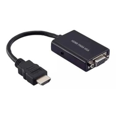 Imagem de Cabo Conversor Vga X Hdmi Femea C/audio P2 Kap-v078 - KAPBOM
