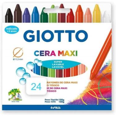 Imagem de Giz de cera maxi giotto 24 cores