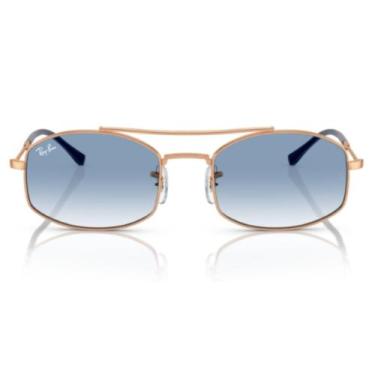 Imagem de Óculos Solar Ray Ban RB 3719, Ouro rose, Azul claro