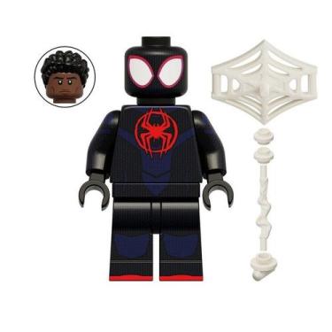 Imagem de Boneco super heroi homem aranha viloes bloco de montar ii, MILES