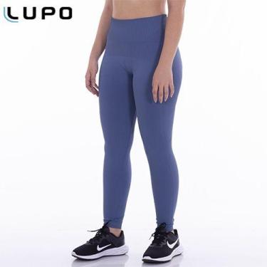 Imagem de Calça Legging Academia alta compressão Lupo Sport, Azul, GG