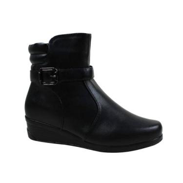 Imagem de Bota Cano Baixo Mooncity R.71104, Preto, 35