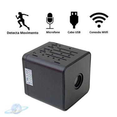 Imagem de Mini Câmera De Segurança Wifi Sem Fio Babá Eletrônica - Unity Hope