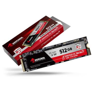 Imagem de SSD Nvme M.2 2280 Turbo 512GB KDNV512G-J12 Leitura 2400 Mb-s e Gravação 1700 Mb-s Keepdata