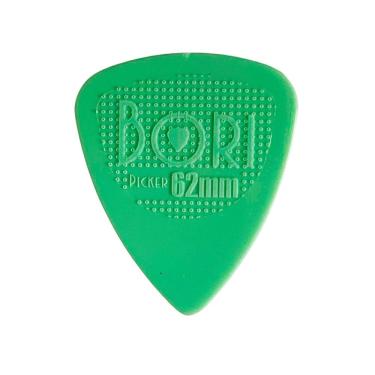 Imagem de Palheta para Instrumentos de Corda Grl Picker R18-004 0,62mm Nylon Vernizado Grip Embalagem com 10 Verde