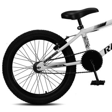 Imagem de Bicicleta Bmx Cross Bmx Rv-x Aro 20 Quadro em Aço Freio V-brake Branco Ravok