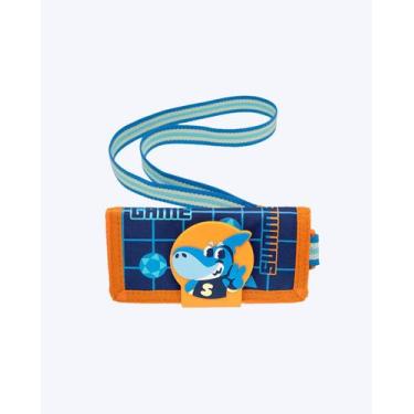 Imagem de Carteira Infantil Tubarão Futevôlei Puket 050404166, Azul marinho, UN